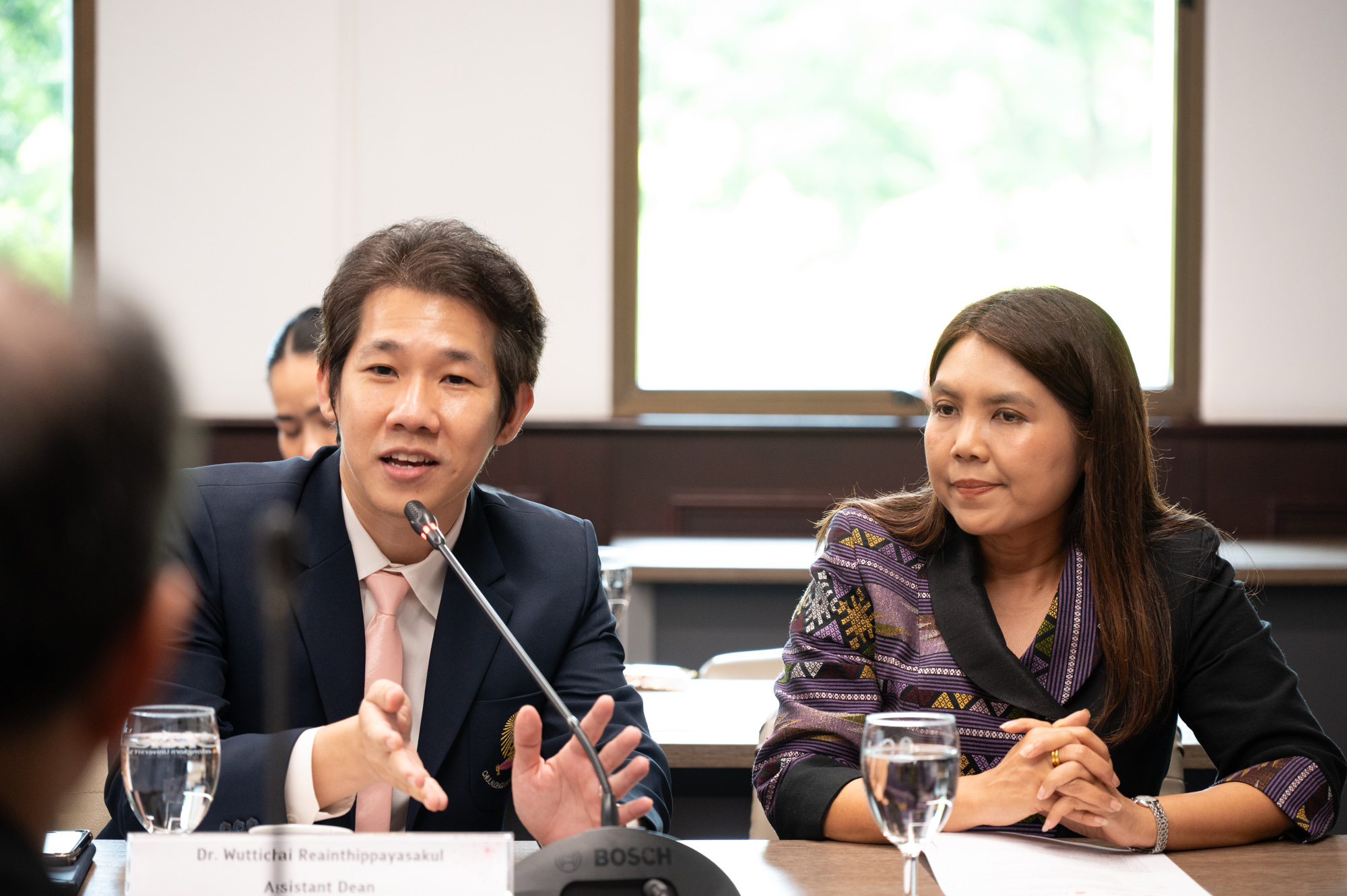 Chula President Welcomes Representatives from The Chinese University of Hong Kong to Expand Academic and Graduate Research Collaboration 