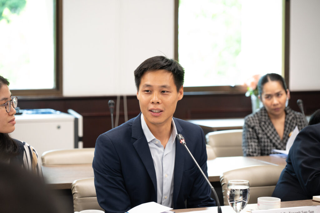 Chula President Welcomes Representatives from The Chinese University of Hong Kong to Expand Academic and Graduate Research Collaboration