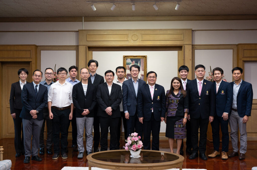 Chula President Welcomes Representatives from The Chinese University of Hong Kong to Expand Academic and Graduate Research Collaboration