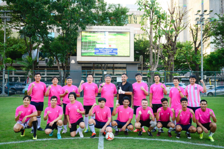 The Parent and Teacher Association of Chula Demonstration School Donates 3 Million Baht to "Chamchuri United" Football Club 