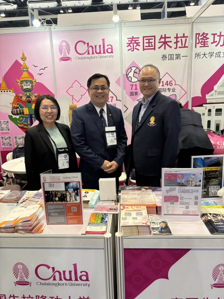 Chula Takes Part in China Education Expo 2024 to Promote its International Programs 