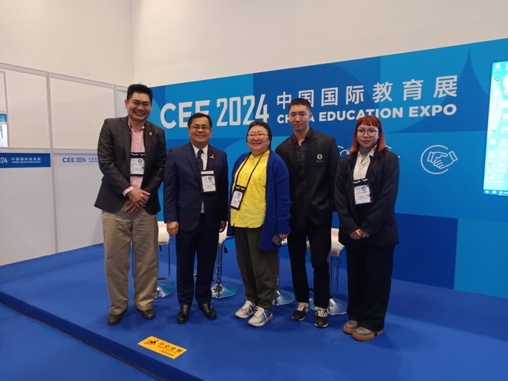 Chula Takes Part in China Education Expo 2024 to Promote its International Programs 