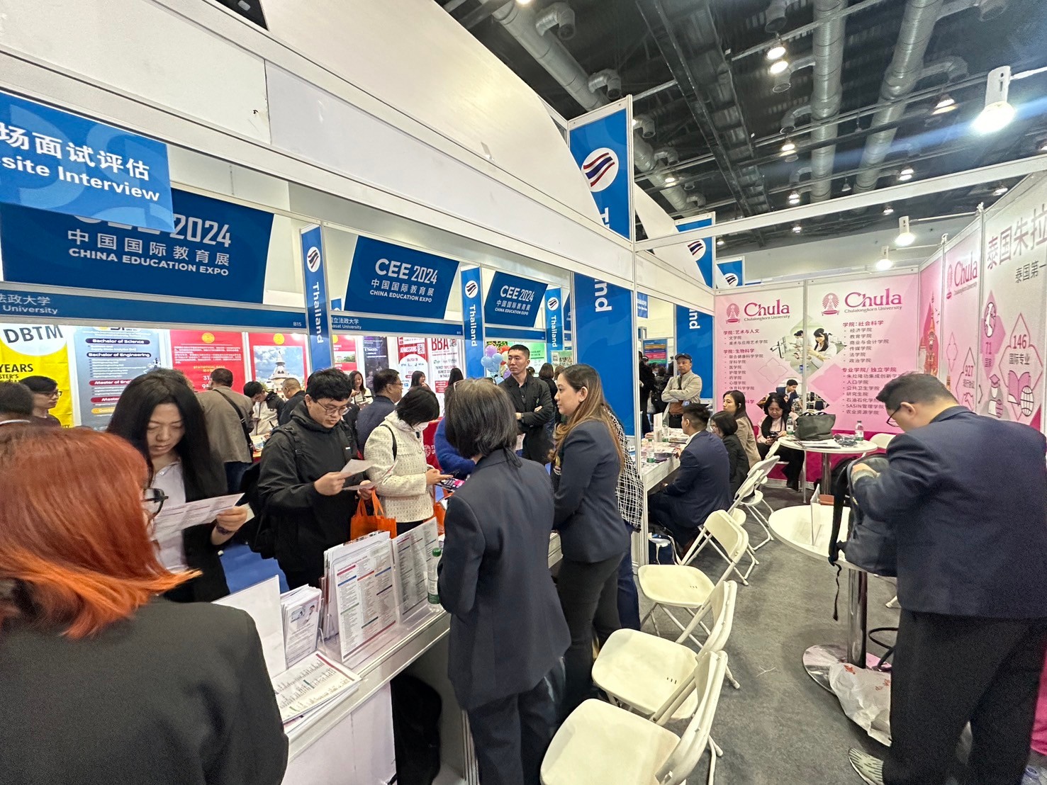 Chula Takes Part in China Education Expo 2024 to Promote its International Programs 