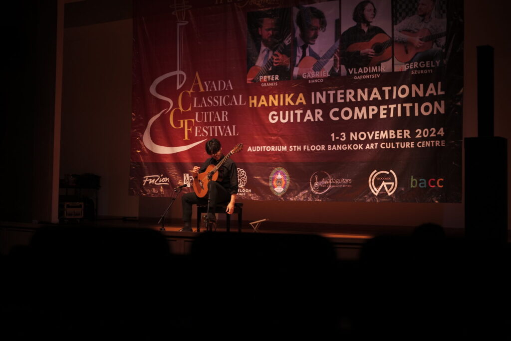 Chula’s Faculty of Fine and Applied Arts Student Wins Runner-up in an International Classical Guitar Competition 