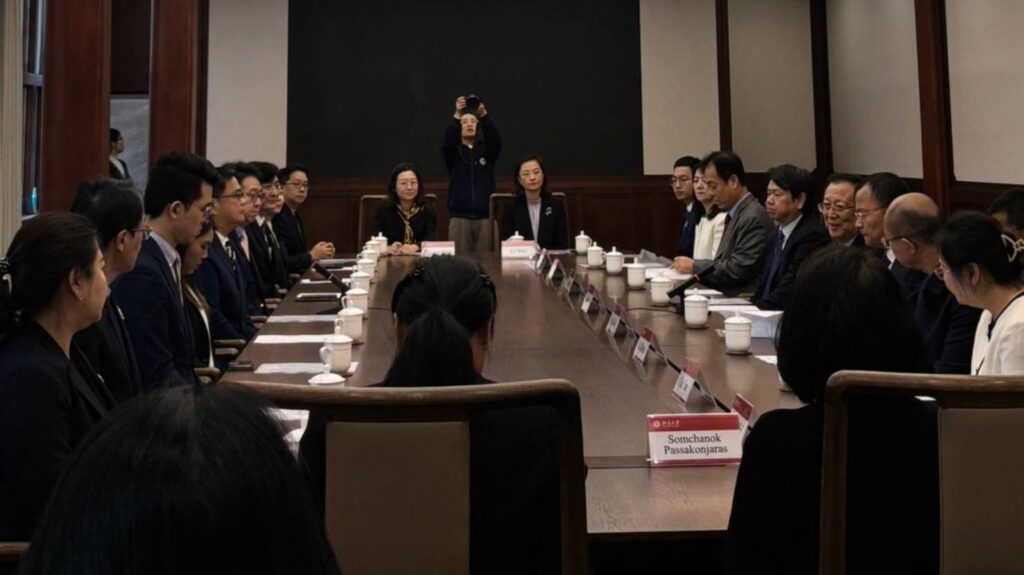 Chulalongkorn University Executives Visit Peking University 