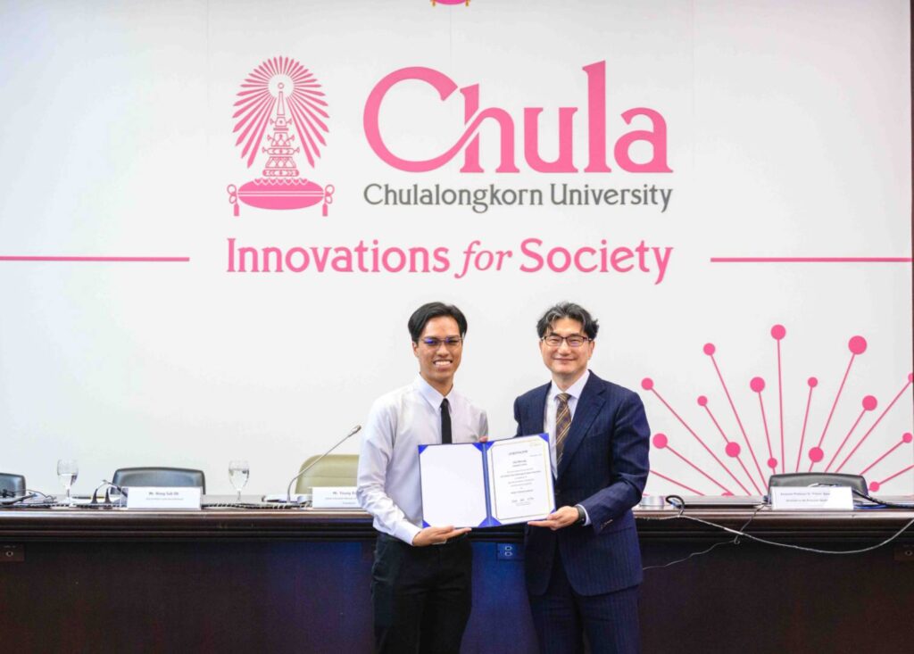 POSCO Asia Fellowship Scholarship Ceremony 2024 for Chula Students 