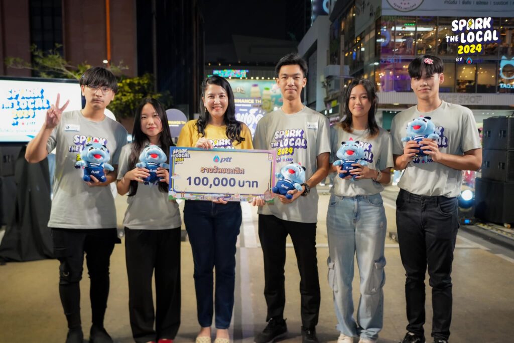 Samui Sigma, Chulalongkorn’s CBS and Economics Students Win 1st Prize at Spark the Local 2024 by PTT