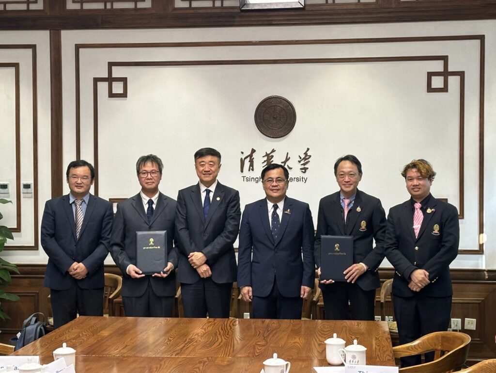 Chula Discusses Academic Collaboration with Tsinghua University, People's Republic of China