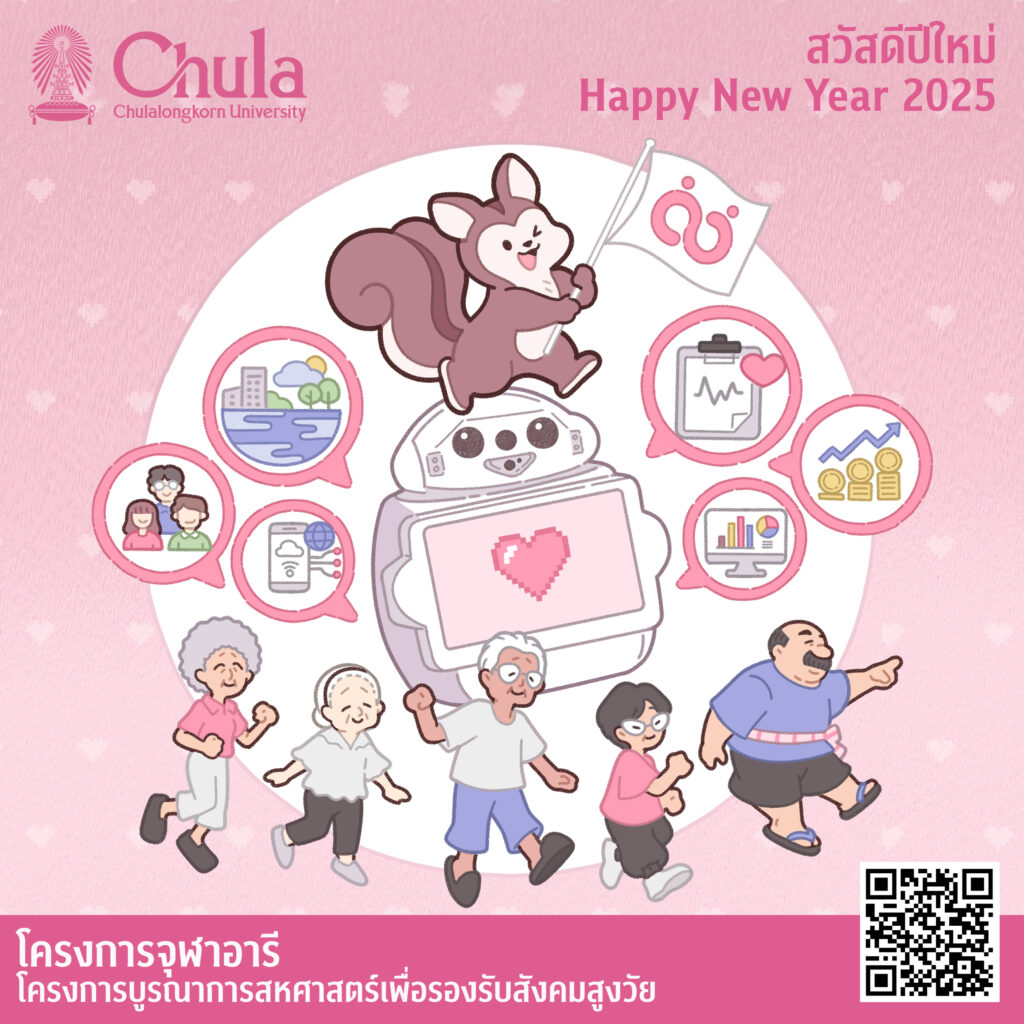 Happy New Year 2025: Chula Invites You to Spread the Joy with Online New Year Cards