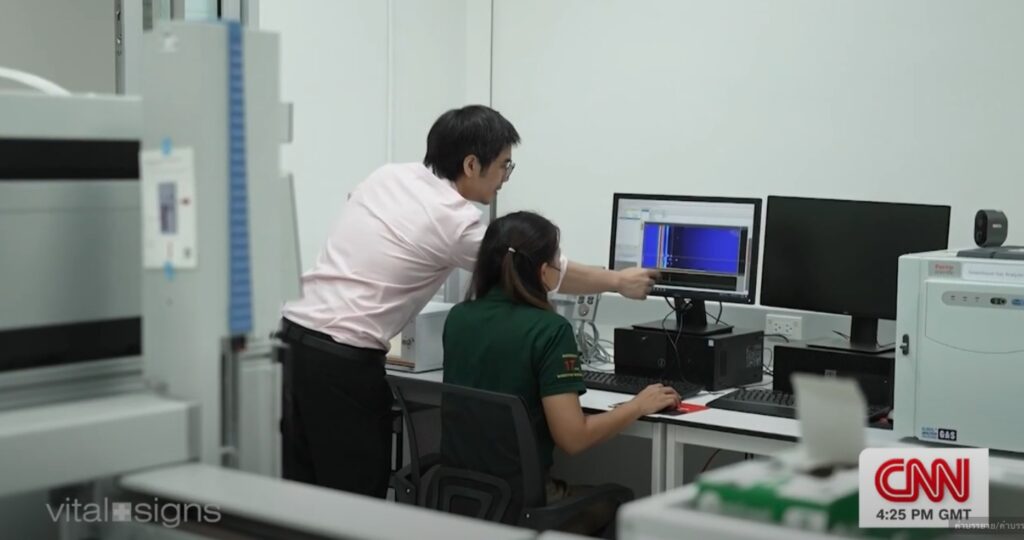 Global Media Giant CNN Highlights Thai Researchers’ Groundbreaking Innovation in Stress Detection Through Sweat Analysis