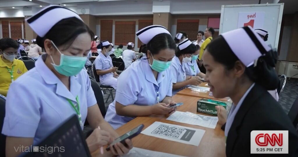 Global Media Giant CNN Highlights Thai Researchers’ Groundbreaking Innovation in Stress Detection Through Sweat Analysis