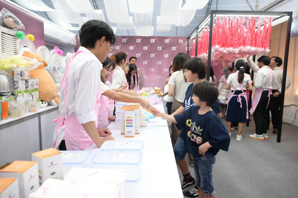 Chula Red Cross Booth: "Royal Compassion as the Breath of the People" Wins Consolation Prize for Government Agency Category at the 2024 Red Cross Fair