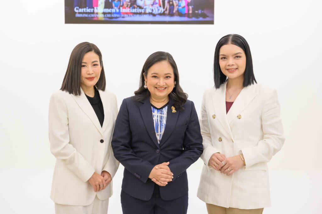 Chulalongkorn University collaborates with Cartier Thailand to launch the “Entrepreneurial Program for the Cartier Women’s Initiative 