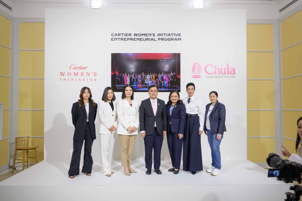 Chulalongkorn University collaborates with Cartier Thailand to launch the “Entrepreneurial Program for the Cartier Women’s Initiative 