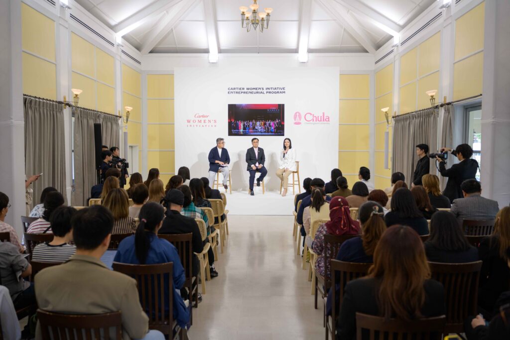 Chulalongkorn University collaborates with Cartier Thailand to launch the “Entrepreneurial Program for the Cartier Women’s Initiative 