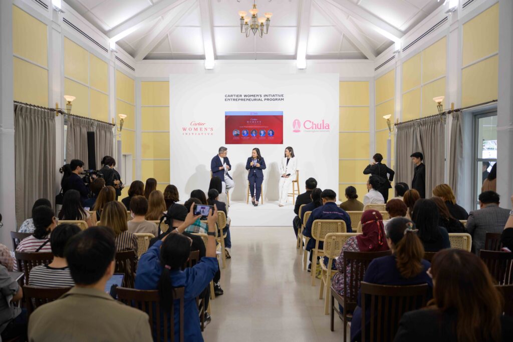 Chulalongkorn University collaborates with Cartier Thailand to launch the “Entrepreneurial Program for the Cartier Women’s Initiative 