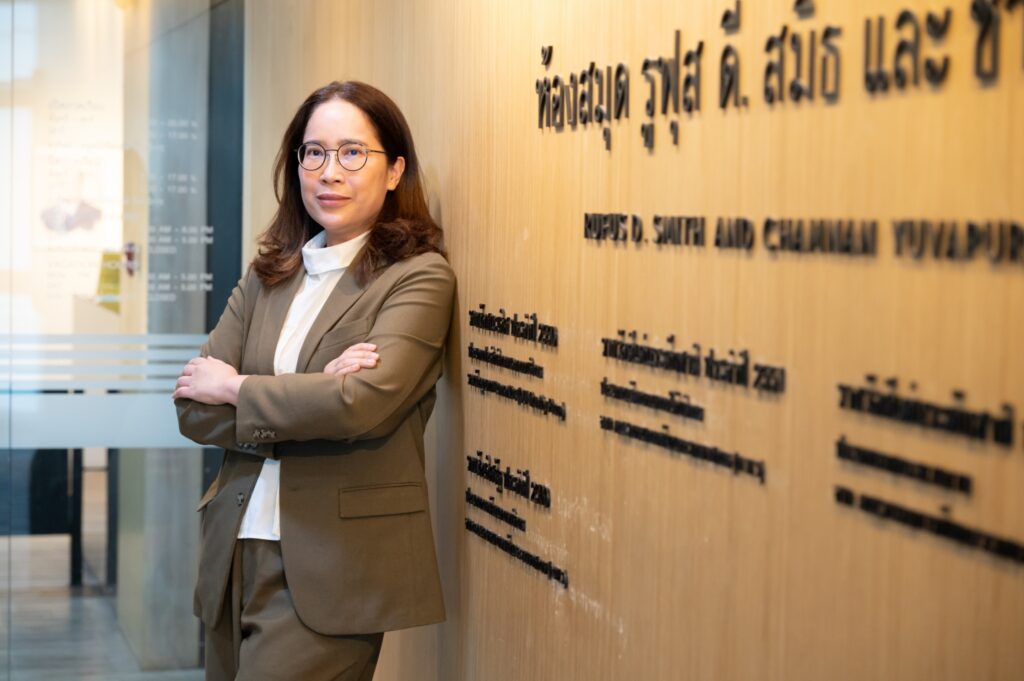 Associate Professor Dr. Nathanan Khunmas, National Outstanding Researcher of 2025, for her Research on International Relations and European Studies