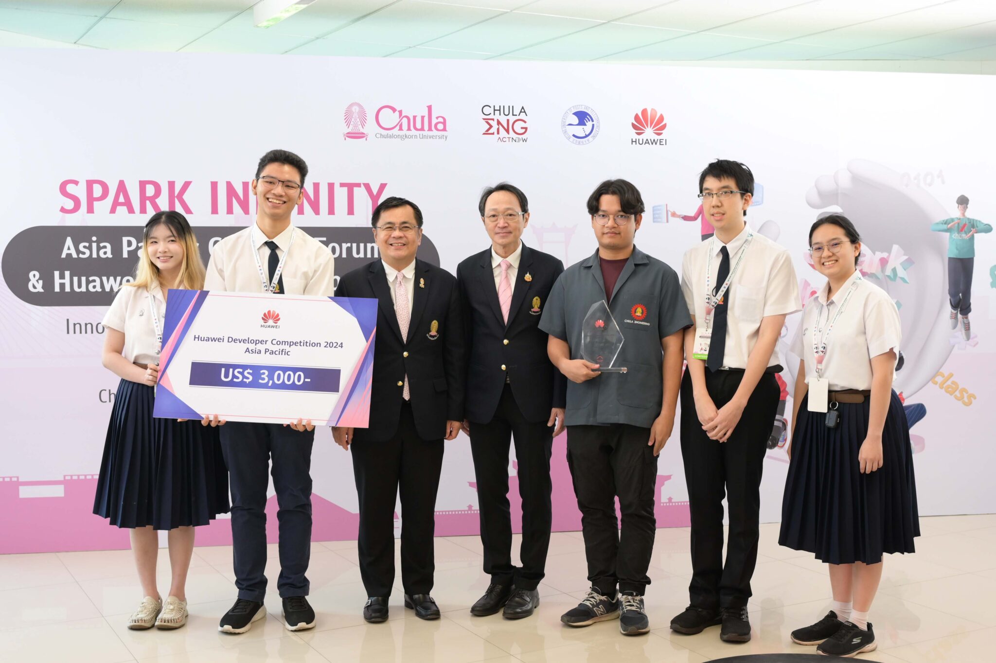 Chula, Huawei, and BUPT Collaborate to Develop ICT Workforce at Asia Pacific Cloud AI Forum & Huawei Developer Competition 