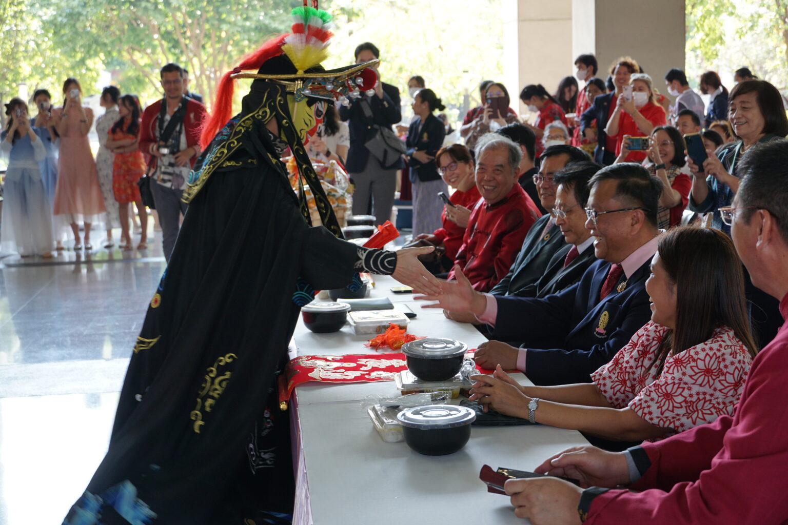 The Confucius Institute and the Faculty of Arts at Chula, Organized a Chinese New Year Celebration for 2025, themed "Farewell to the Year of the Snake, Welcome the Year of the Dragon." 