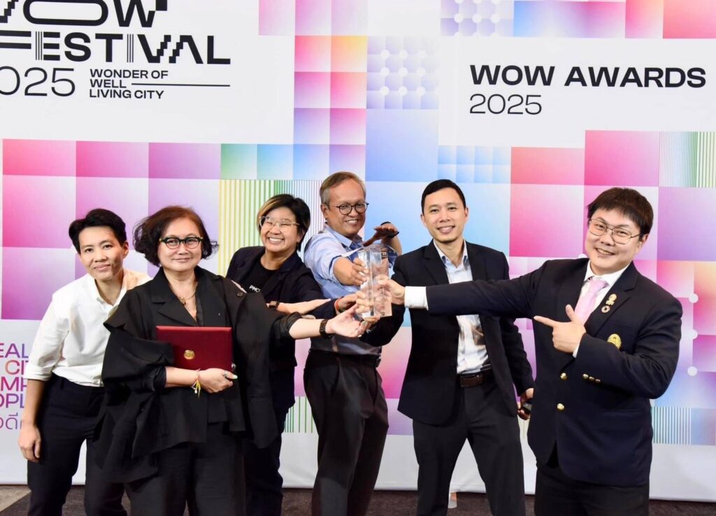 The "Banthatthong, Suan Luang, Sam Yan" Honored the WOW AWARDS 2025 from the Association of Siamese Architects under the Royal Patronage