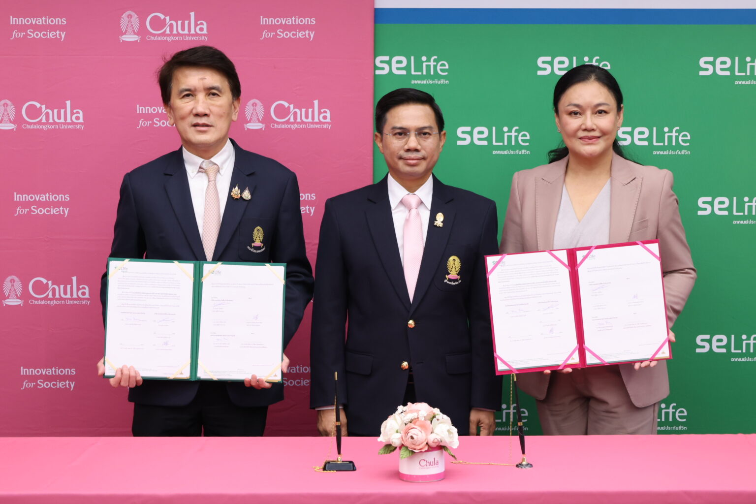 Chulalongkorn University Collaborates with SE Life for the SecondYear of Providing Health Coverage for Personnel, Signs Agreement for Enhanced Dental Services