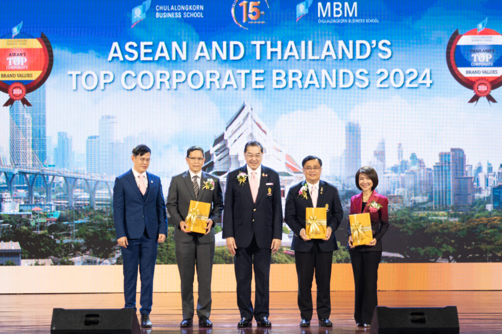 Chula Awards ASEAN and Thailand’s Top Corporate Brands for the 15th Year, Recognizing the Highest Corporate Brand Value of 2024 