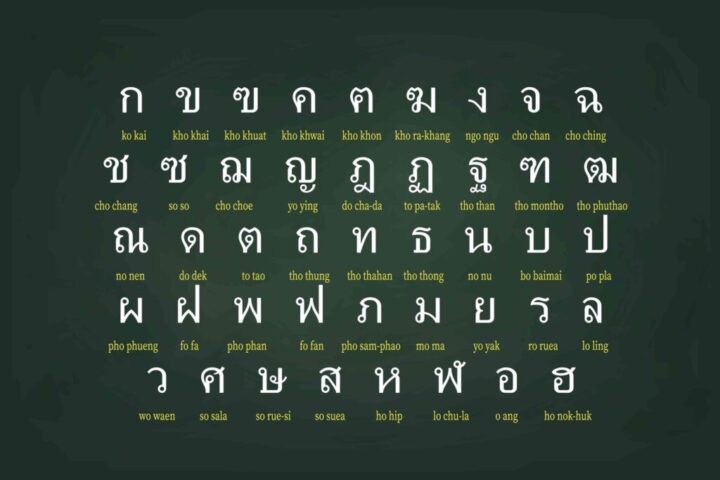 Reading Thai characters 