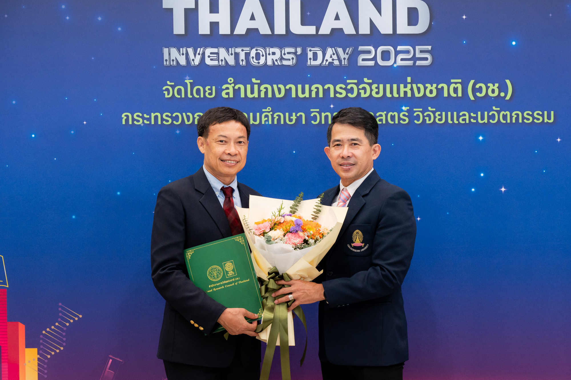 Chula Professors and Researchers Receive National Research Council of Thailand (NRCT) Awards on Thailand Inventor’s Day 2025 