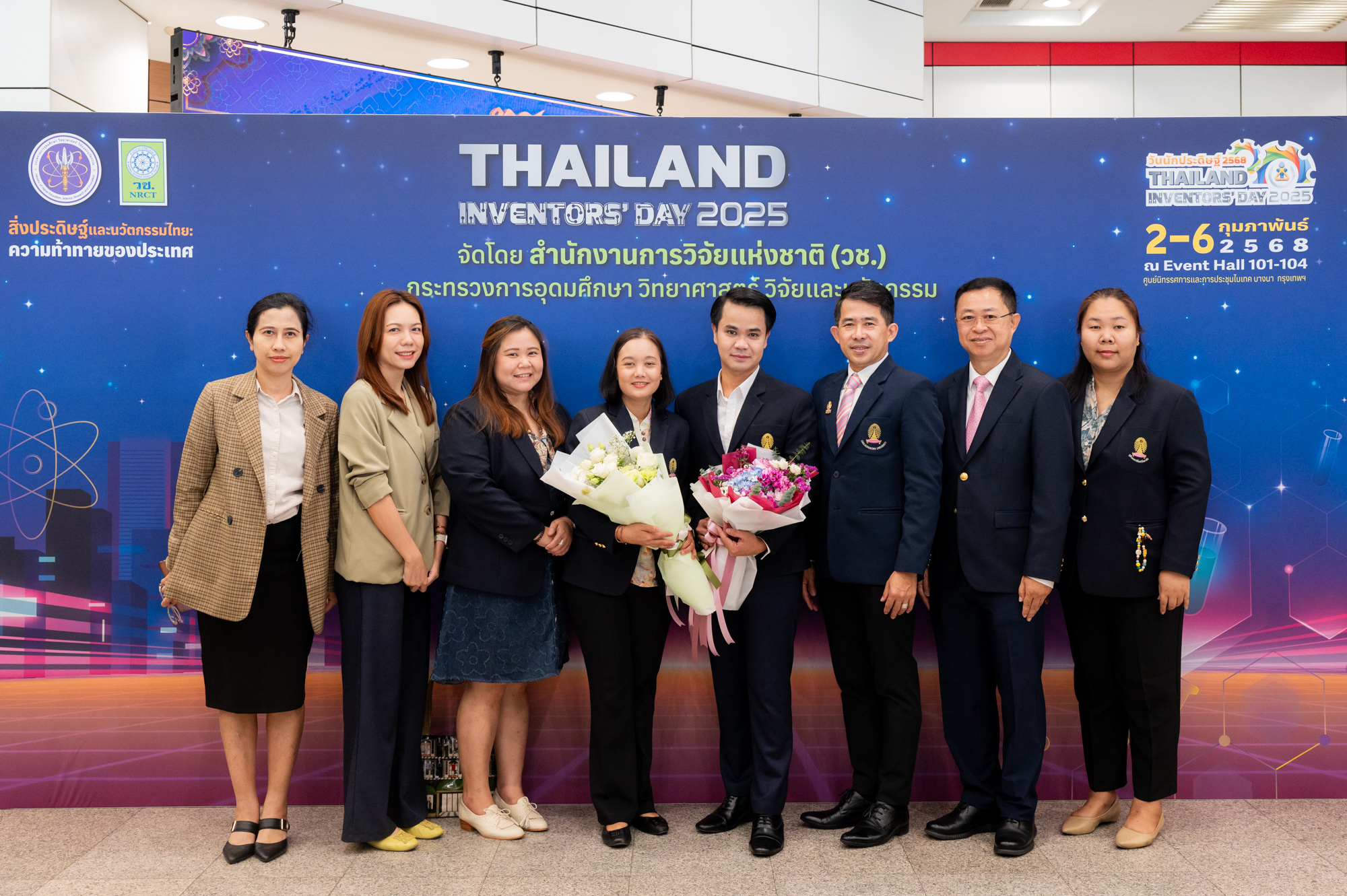 Chula Professors and Researchers Receive National Research Council of Thailand (NRCT) Awards on Thailand Inventor’s Day 2025 