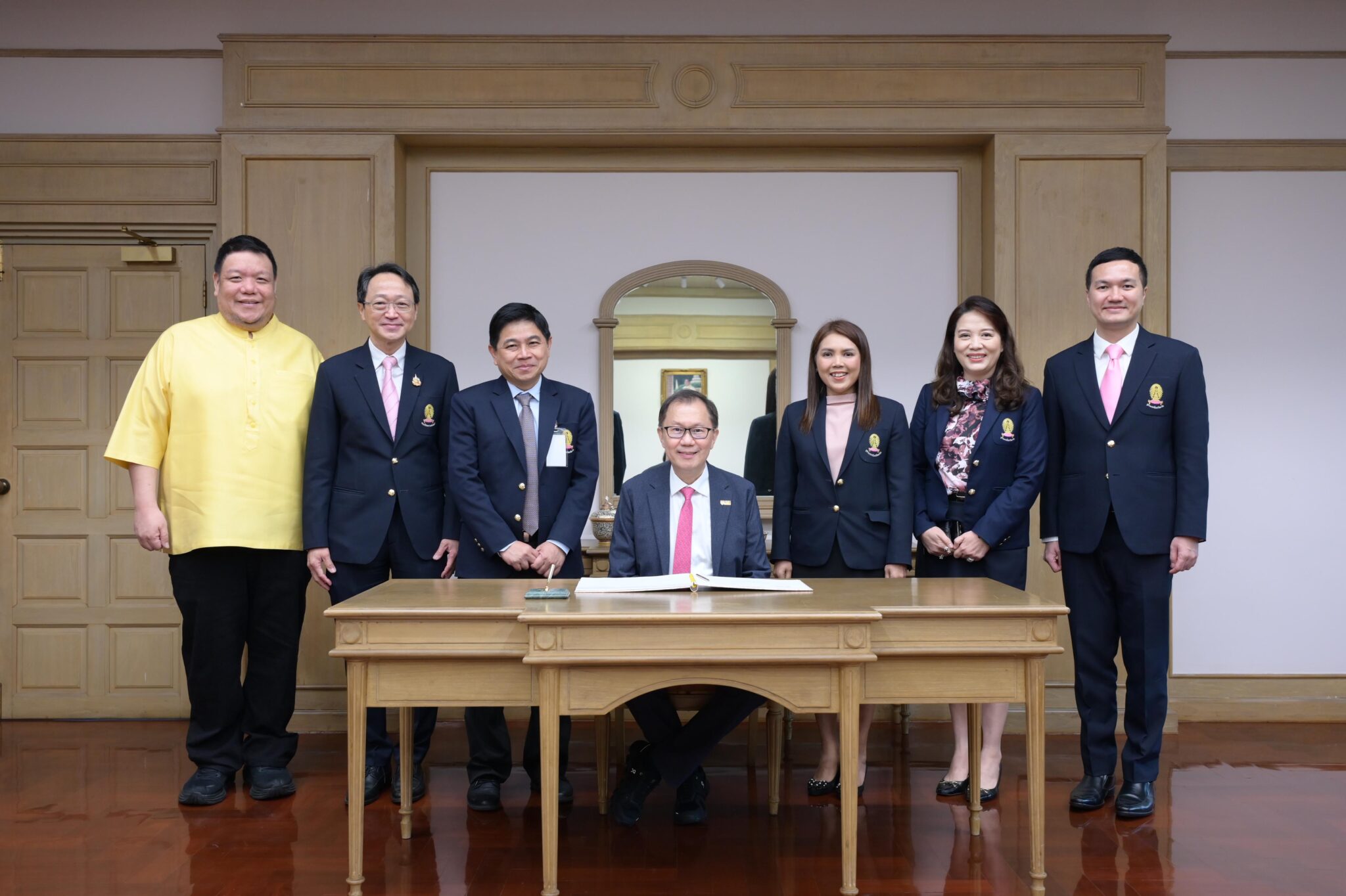 Chula Welcomes President of Nanyang Technological University for Discussions on Academic and Research Cooperation