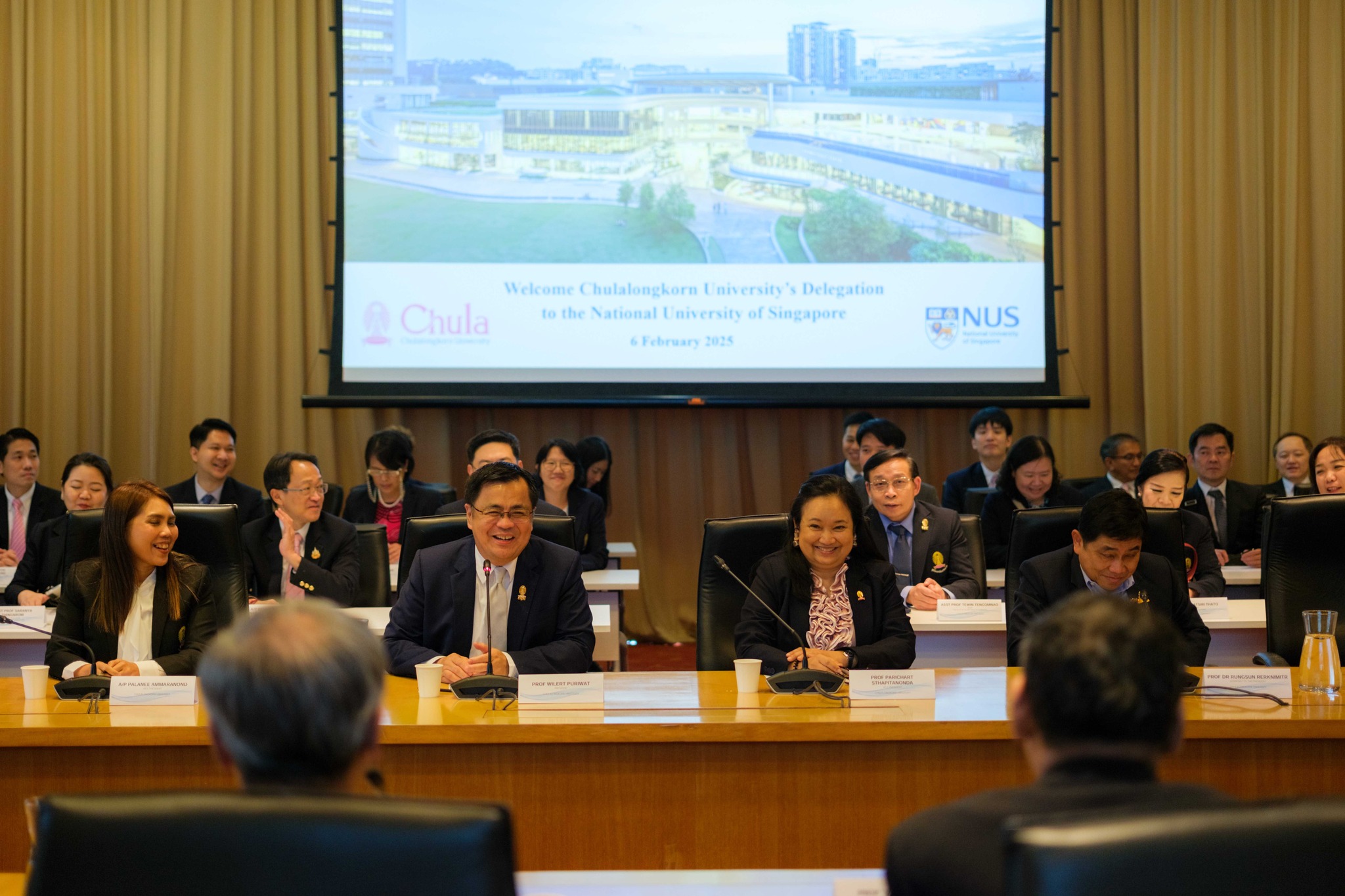 Chulalongkorn University Strengthens Ties with National University of Singapore for Future Collaborations