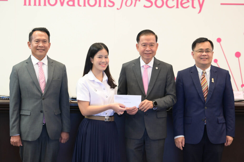 Chula Receives Toyota Scholarship for Chula Students Donation for the 52nd Year   