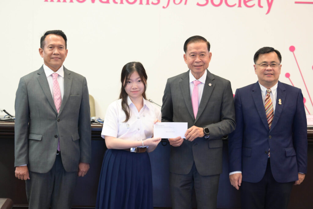 Chula Receives Toyota Scholarship for Chula Students Donation for the 52nd Year   