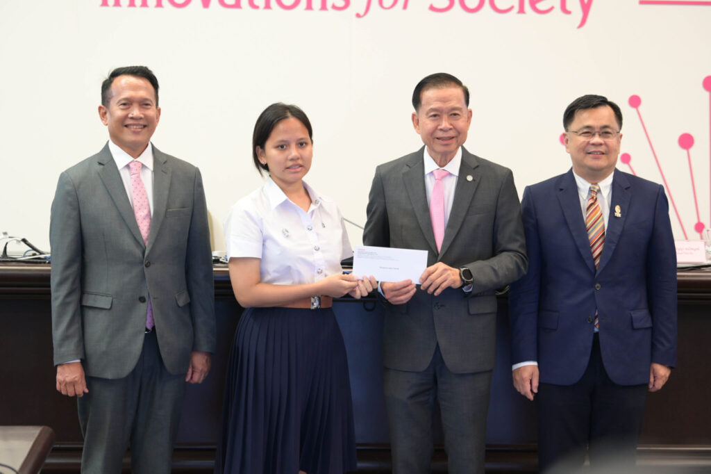 Chula Receives Toyota Scholarship for Chula Students Donation for the 52nd Year   