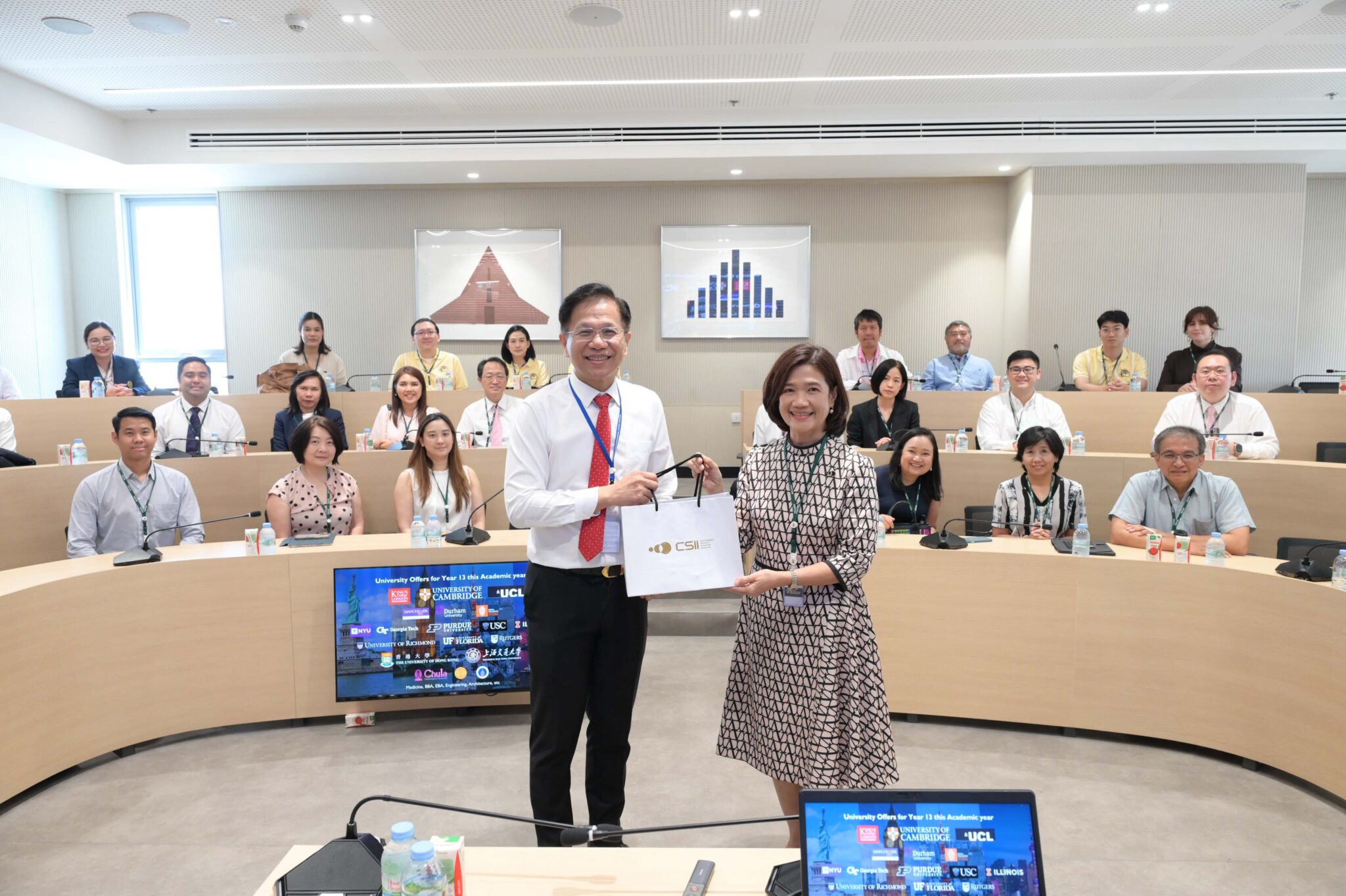 Chula Executives Share and Exchange Knowledge with King's College International School Bangkok