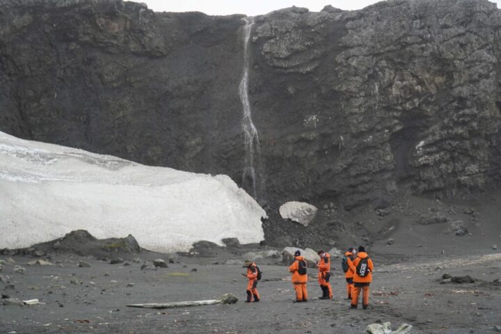 The condition of the South Pole in 2025 